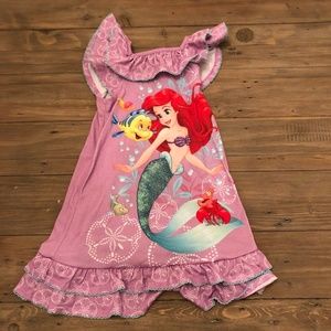 Disney Store 3T Ariel Pajamas